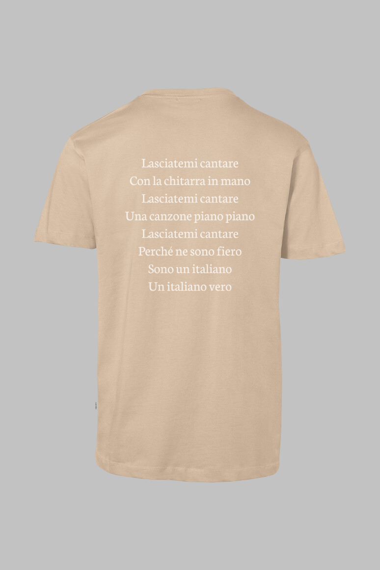 T-Shirt "Cantare" – Sand