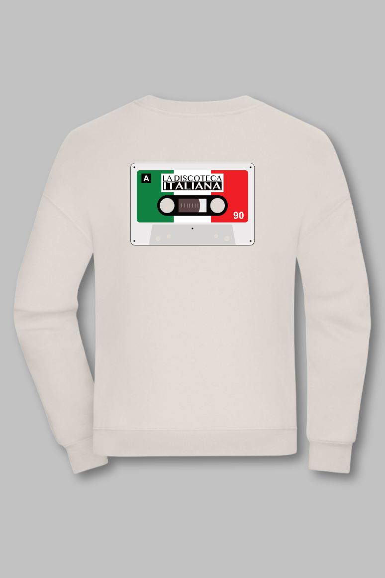 Sweater Oversize "La Discoteca Italiana"