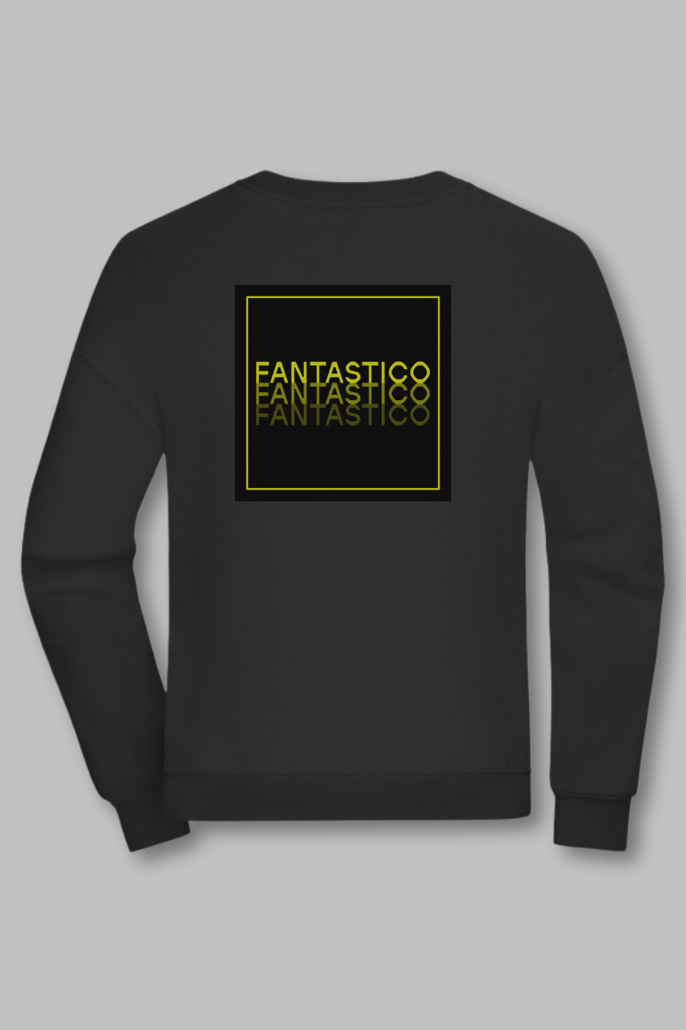 Sweater Oversize "Fantastico" – Schwarz