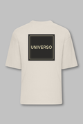 T-Shirt Oversize "Universo" – Sandstone