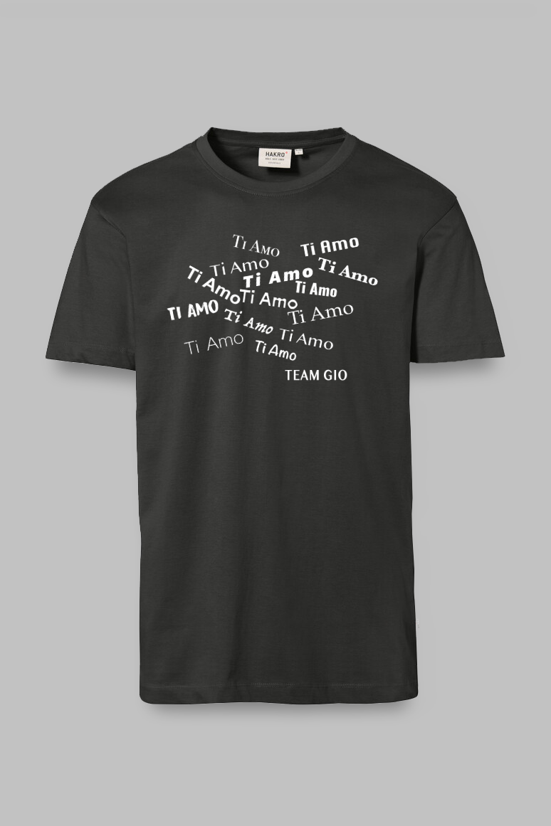 T-Shirt "Ti Amo" – Karbongrau