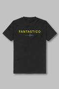 T-Shirt „Fantastico Team Giovanni" in Schwarz